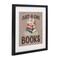 Stupell Industries Just A Girl Who Loves Books Framed Print Under Glass, design by Kim Allen